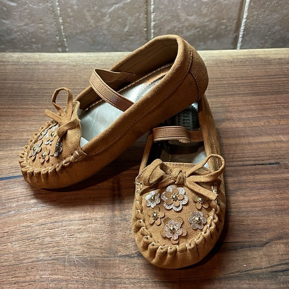 Seychelles Girl's Floral Moccasins - 9 - NWOB